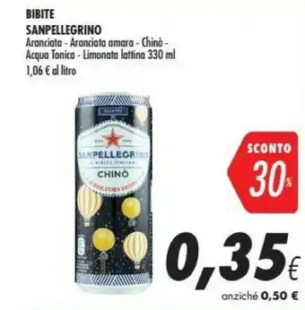 Coop San Pellegrino Aranciata Amara 330 G(ml) offerta