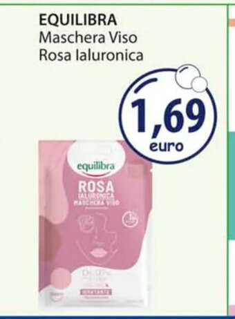 EQUILIBRA Maschera Viso Rosa laluronica