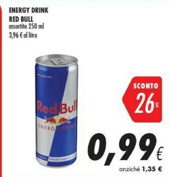 Coop Red bull Energy Drink offerta