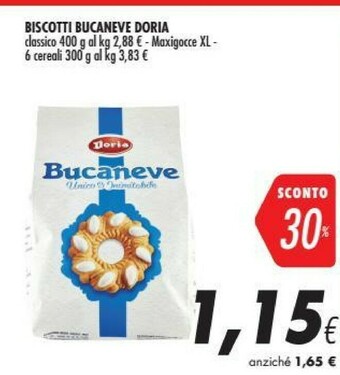 Coop Doria Bucaneve 400 G(ml) offerta