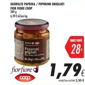 Coop Coop Peperoni Grigliati Fior Fiore offerta