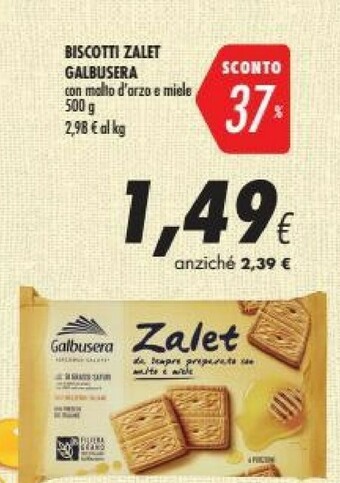 Coop Galbusera Zalet 500 G(ml) offerta