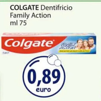 Acqua & Sapone COLGATE Dentifricio Family Action ml 75 offerta