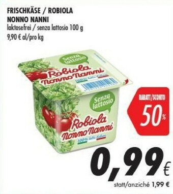 Coop Nonno Nanni Robiola offerta