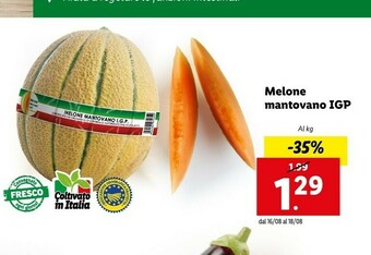 Lidl Melone Mantovano Igp offerta