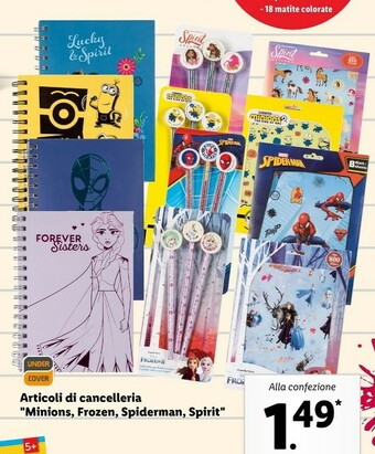 Lidl Articoli Di Cancelleria offerta