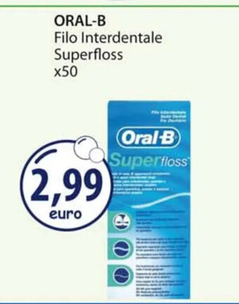 Acqua & Sapone ORAL-B Filo Interdentale Superfloss x50 offerta