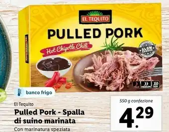 Lidl El tequito Pulled Pork offerta