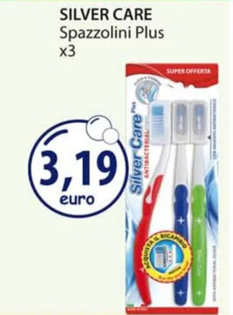 Acqua & Sapone SILVER CARE Spazzolini Plus x3 offerta
