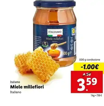 Lidl Italiamo Miele Api offerta