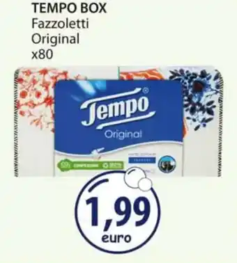 Acqua & Sapone TEMPO BOX Fazzoletti Original x80 offerta
