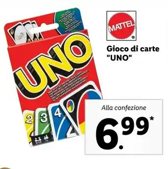 Mattel Gioco Di Carte Uno