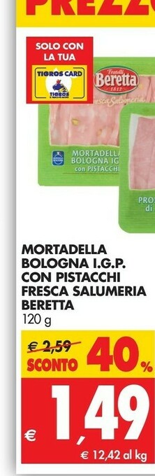 Tigros Speck offerta