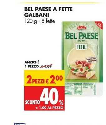 Tigros Galbani Certosa offerta