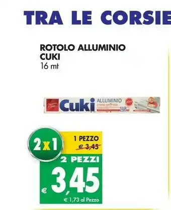 Tigros Cuki Carta stagnola offerta