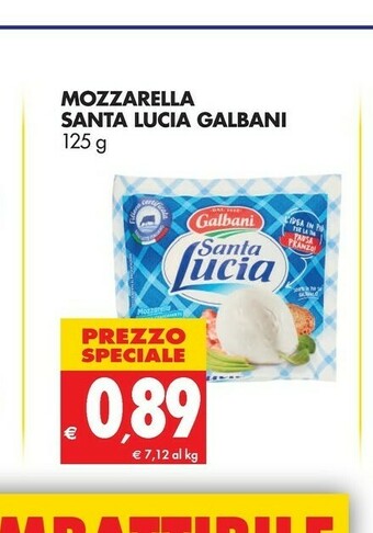 Tigros Vallelata Mozzarella offerta