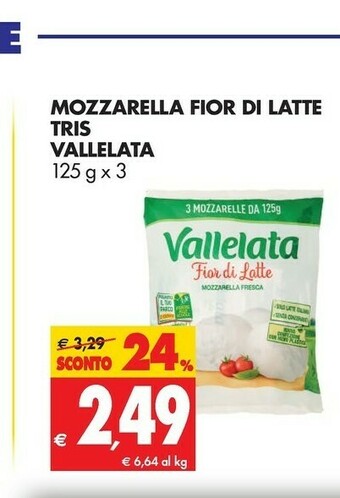 Tigros Mozzarella di bufala offerta