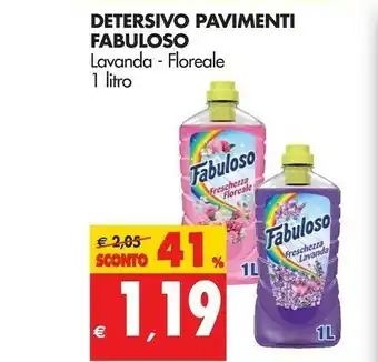Tigros Fabuloso Pulizia pavimenti offerta