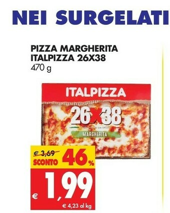 Tigros Italpizza Pizza surgelata offerta