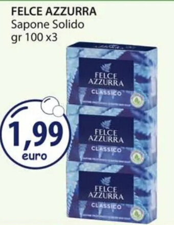 Acqua & Sapone FELCE AZZURRA Sapone Solido gr 100 x3 offerta