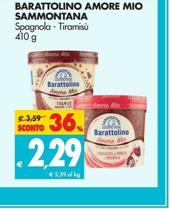 Tigros Sammontana Barattolino offerta