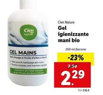 Lidl Disinfettante offerta