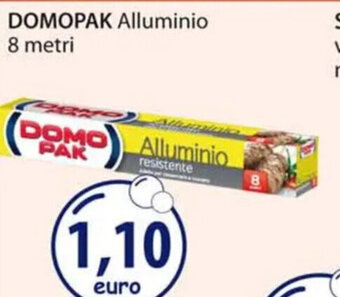 Acqua & Sapone DOMOPAK Alluminio 8 metri offerta