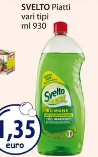 Acqua & Sapone SVELTO Piatti vari tipi ml 930 offerta