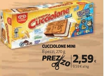 Coop Algida Algida - L'Originale Cucciolone Mini 270 g(ml) offerta