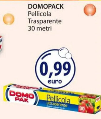 Acqua & Sapone DOMOPACK Pellicola Trasparente 30 metri offerta