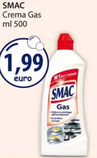 Acqua & Sapone SMAC Crema Gas ml 500 offerta