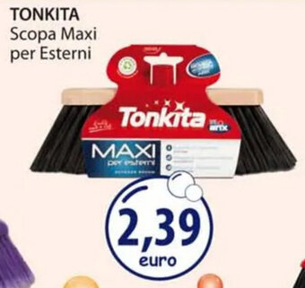 Acqua & Sapone TONKITA Scopa Maxi per Esterni offerta