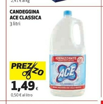 Coop Ace Classica Candeggina offerta