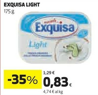 Coop Exquisa Light offerta