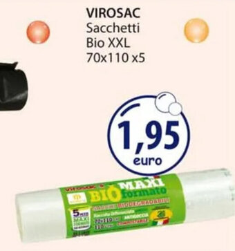 Acqua & Sapone VIROSAC Sacchetti Bio XXL 70x110x5 offerta