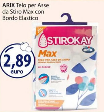 Acqua & Sapone ARIX Telo per Asse da Stiro Max con Bordo Elastico offerta