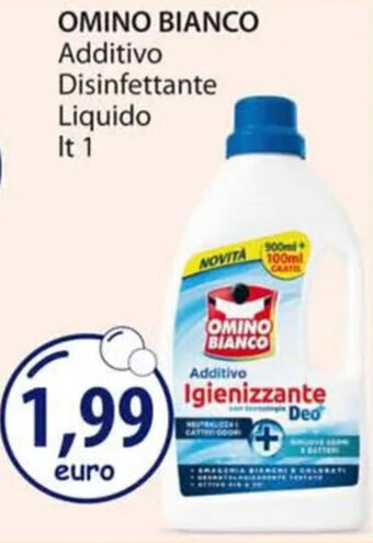 Acqua & Sapone OMINO BIANCO Additivo Disinfettante Liquido It 1 offerta