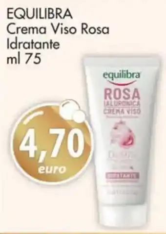 Acqua & Sapone EQUILIBRA Crema Viso Rosa Idratante ml 75 offerta