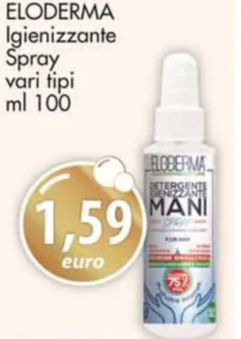 Acqua & Sapone ELODERMA Igienizzante Spray vari tipi ml 100 offerta
