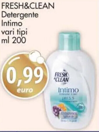 Acqua & Sapone FRESH&CLEAN Detergente Intimo vari tipi ml 200 offerta