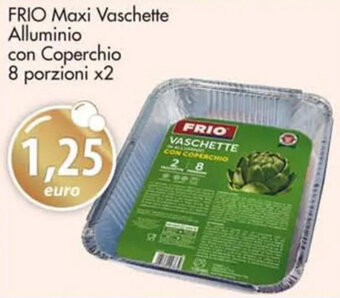 Acqua & Sapone FRIO Maxi Vaschette Alluminio con Coperchio 8 porzioni x2 offerta
