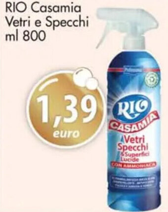 Acqua & Sapone RIO Casamia Vetri e Specchi ml 800 offerta