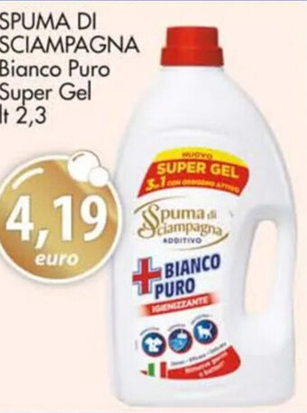 Acqua & Sapone SPUMA DI SCIAMPAGNA Bianco Puro Super Gel It 2,3 offerta