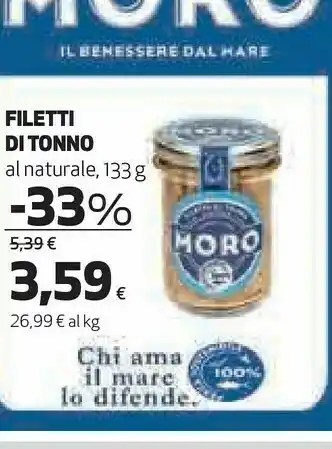 Coop Moro Cibo per gatti offerta