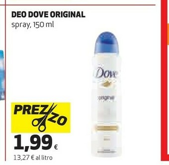 Coop Dove Deodorante offerta
