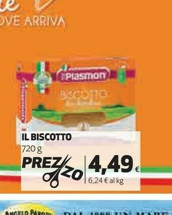Coop Plasmon Biscotti offerta
