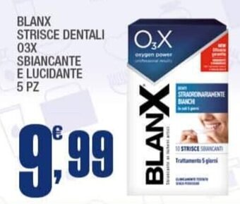 BLANX STRISCE DENTALI 03X SBIANCANTE E LUCIDANTE 5 PZ