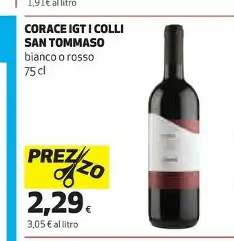 Coop San tommaso Vino offerta