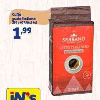 SERRANO Caffè gusto italiano 250 g