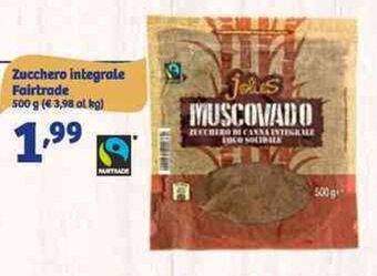 In'S Mercato Zucchero integrale Fairtrade 500 g offerta